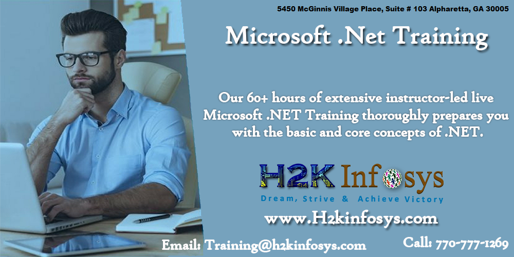 .Net Online Training Classes in USA