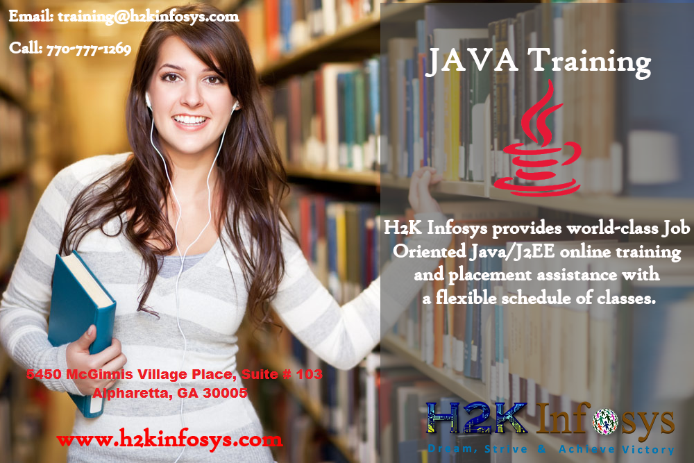 Java Online Training and Placement Assistance By H