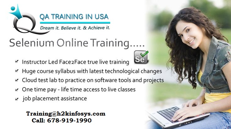 Selenium Training for entry level professionals Selenium Training for entry level professionals
