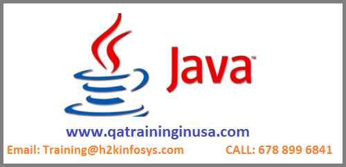  Java Online Training with  Placement Assistance