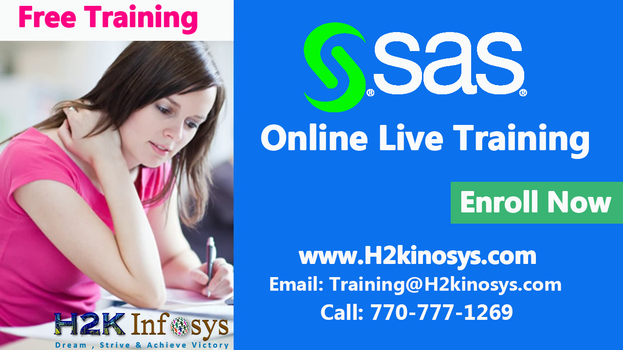 SAS Online Training And Job Assistance SAS Online Training And Job Assistance