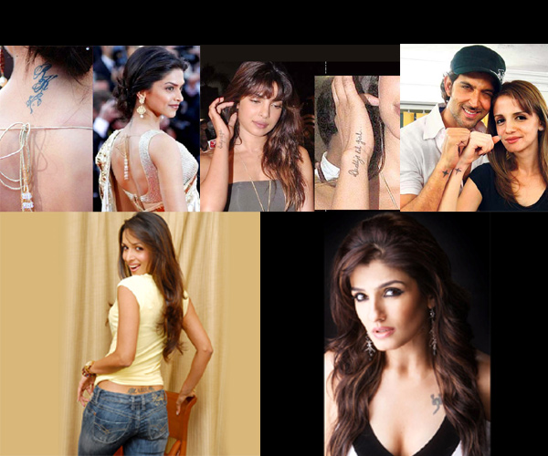 Bollywood celebs and their tattoos