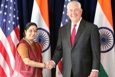 Sushma Swaraj Met US Secretary of State Rex and discussed about H1B Visa policy