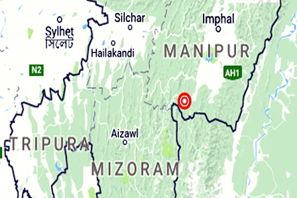 5.5 magnitude earthquake hit Manipur