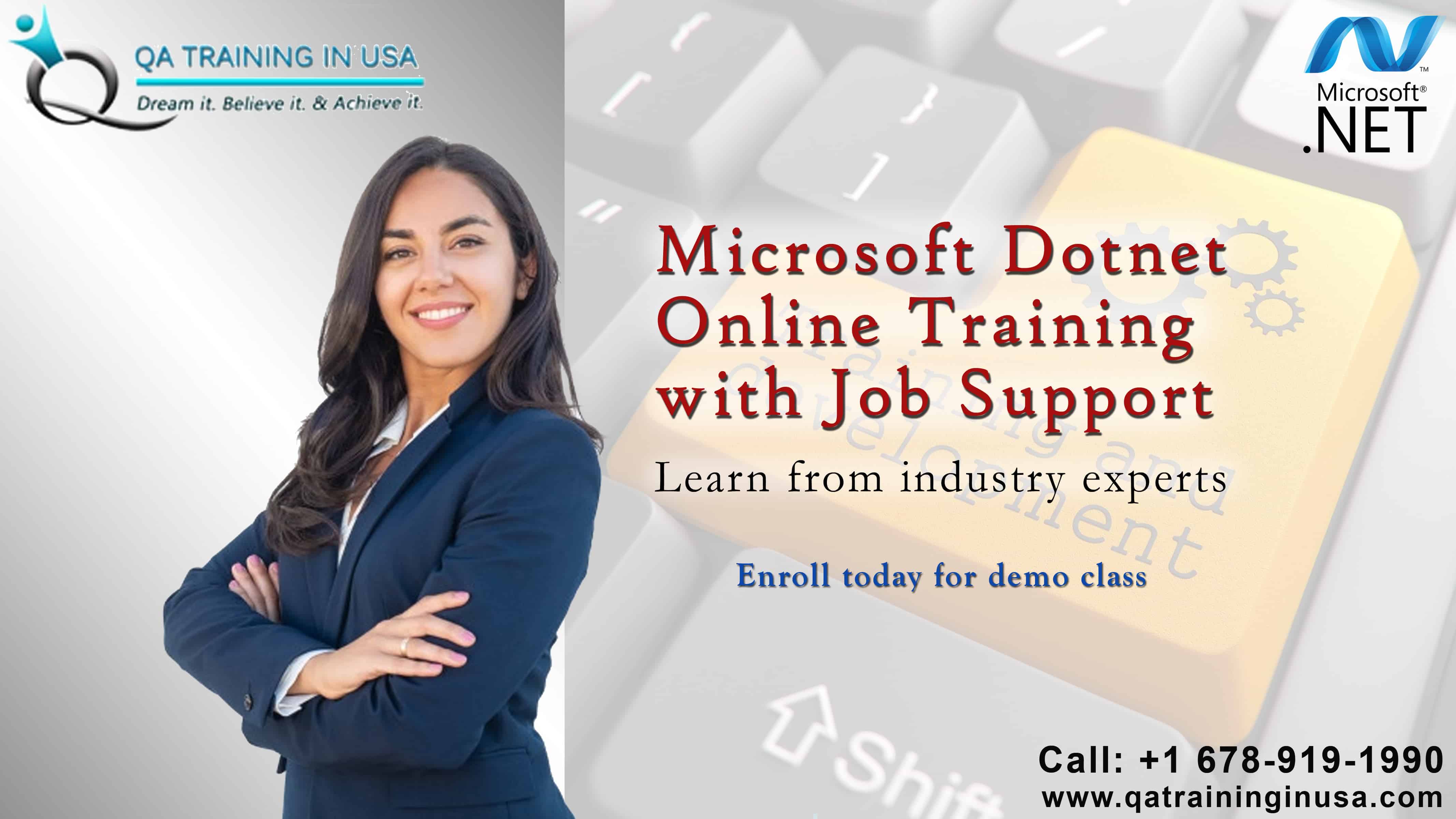 Dotnet Online Training with Job Support Dotnet Online Training with Job Support