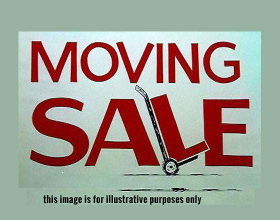 Moving Sale