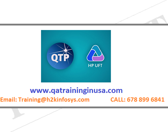 UFT Online Training With Live Project