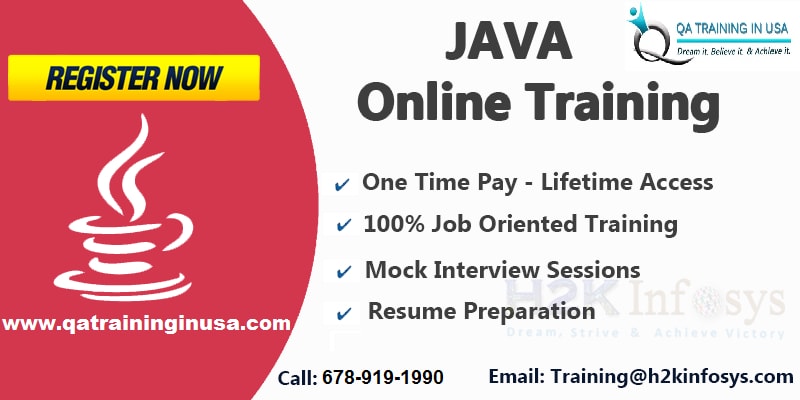 The Best Java Online Training with Job Assistance The Best Java Online Training with Job Assistance