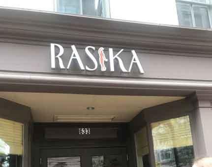 Rasika Indian Restaurant