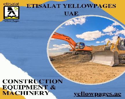 Construction Equipment & Machinery Suppliers in UAE
