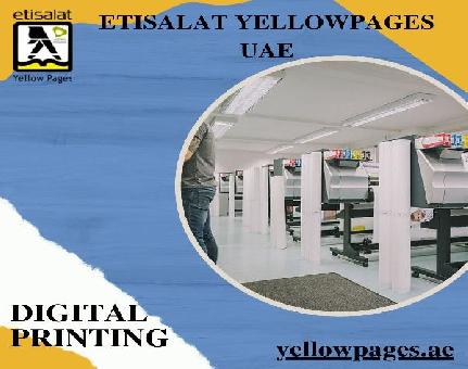 List of Digital Printing Services in uae