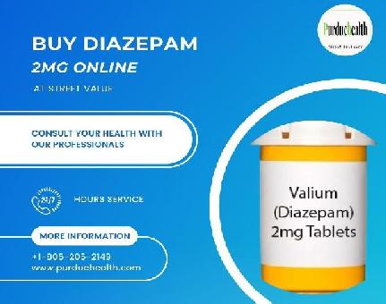 Buy Diazepam 2mg Online at Street Value | PurdueHe