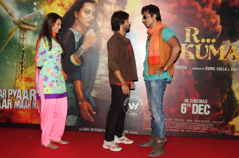 R.. Rajkumar Movie Trailer Launch Stills