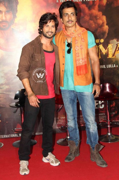 R.. Rajkumar Movie Trailer Launch Stills