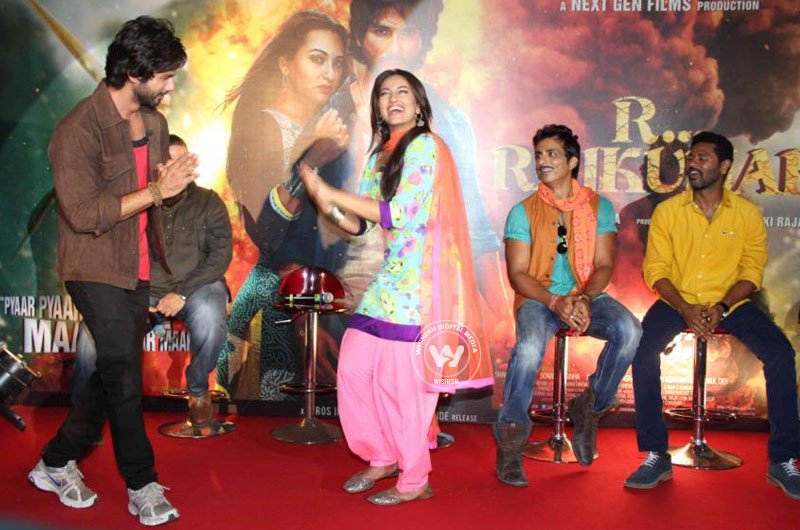 R.. Rajkumar Movie Trailer Launch Stills