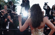 Aishwarya Rai Bachchan stuns in a Robert Cavalli at Cannes 2014