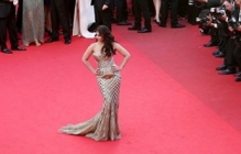 Aishwarya Rai Bachchan stuns in a Robert Cavalli at Cannes 2014