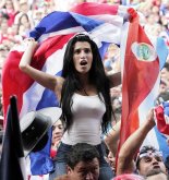 Best football fans of FIFA 2014