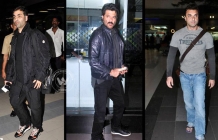 Celebs return from Holiday