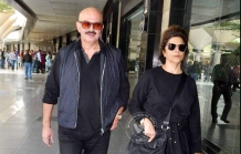 Celebs return from Holiday