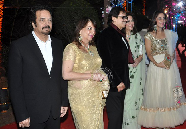 Celebs in Ahana Deol's wedding reception