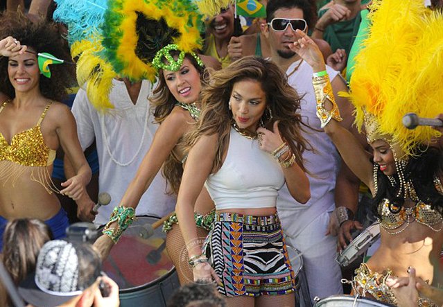 Jennifer Lopez gears up for FIFA fever