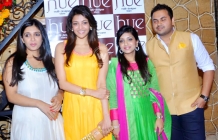 Kajal Agarwal and Neha Sharma at HUE Store Launch