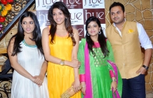 Kajal Agarwal and Neha Sharma at HUE Store Launch
