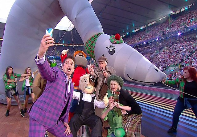 Scotland Common Wealth Games 2014 Opening Ceremony