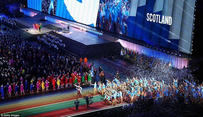 Scotland Common Wealth Games 2014 Opening Ceremony