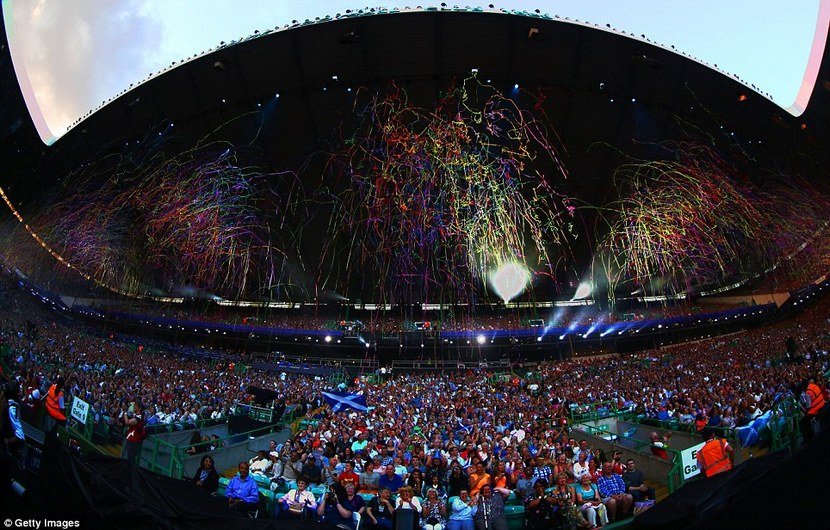 Scotland Common Wealth Games 2014 Opening Ceremony