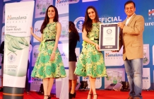 Shraddha Kapoor At Himalaya Herbals Attempt Of Guinness World Records