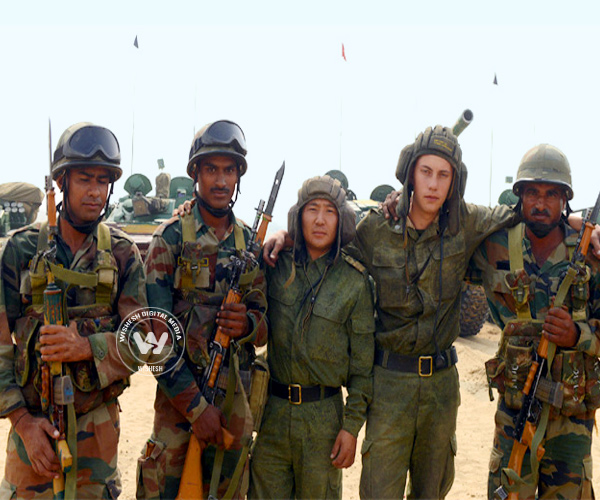 India, Russia war games warm desert of Rajasthan!