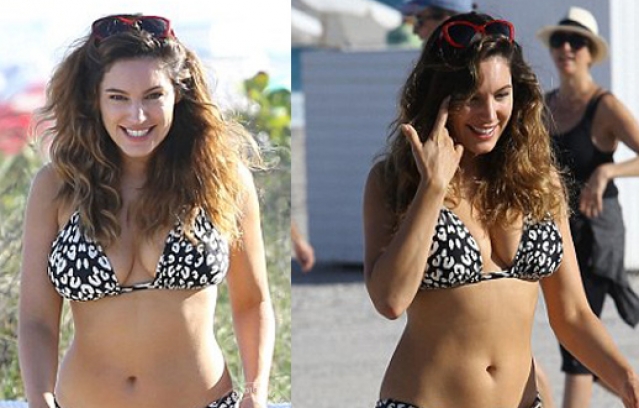 Kelly Brook David McIntosh enjoys day out