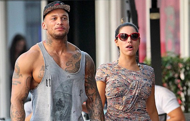 Kelly Brook David McIntosh enjoys day out