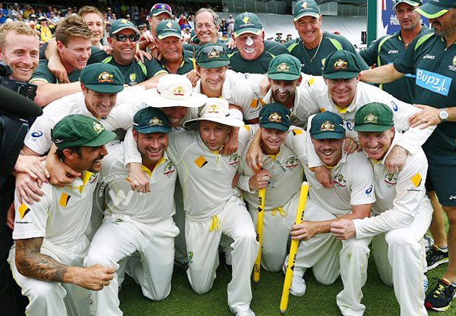 Australia wins Ashesh 2013-2014