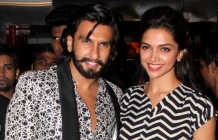 Ranveer Singh and Deepika at Ram Leela Movie