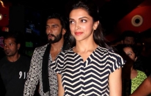 Ranveer Singh and Deepika at Ram Leela Movie
