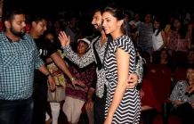 Ranveer Singh and Deepika at Ram Leela Movie