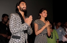 Ranveer Singh and Deepika at Ram Leela Movie