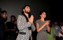 Ranveer Singh and Deepika at Ram Leela Movie