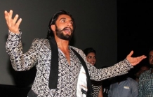 Ranveer Singh and Deepika at Ram Leela Movie