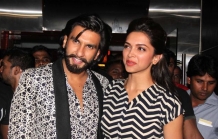 Ranveer Singh and Deepika at Ram Leela Movie