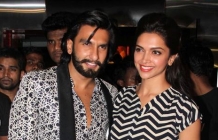 Ranveer Singh and Deepika at Ram Leela Movie