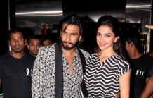 Ranveer Singh and Deepika at Ram Leela Movie
