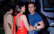 Saif and Kareena Spotted with Friends