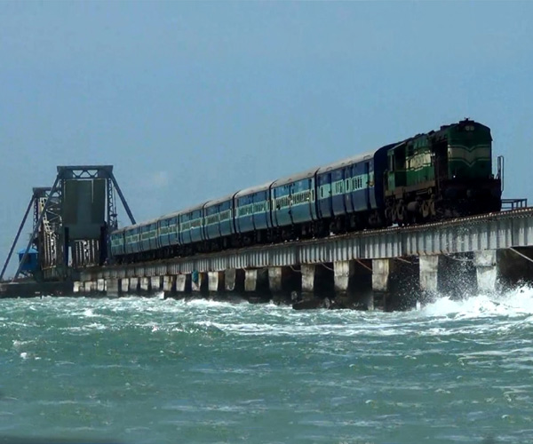 The Sea Bridge Ride (Mandapam - Pamban- Rameswaram)