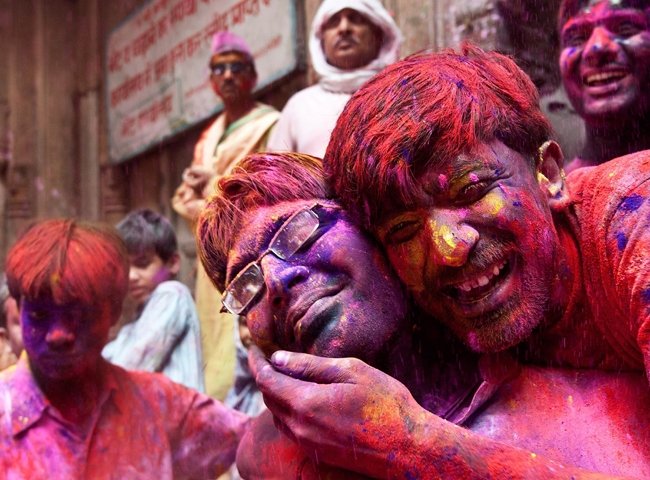 Holi celebrations