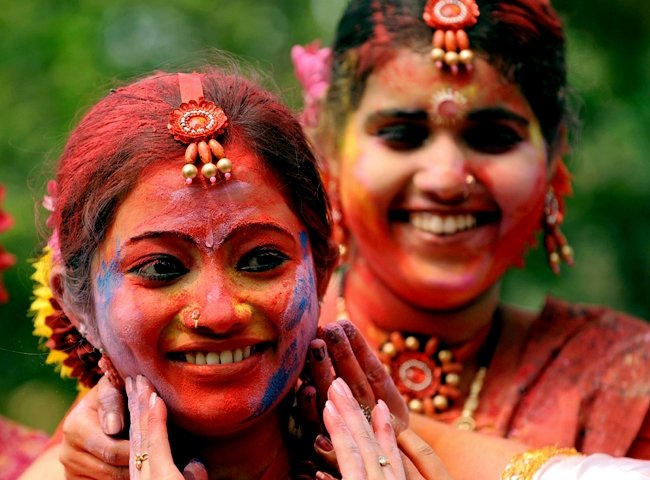 Celebrating colours