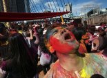 Revelers celebrate 'Holi'